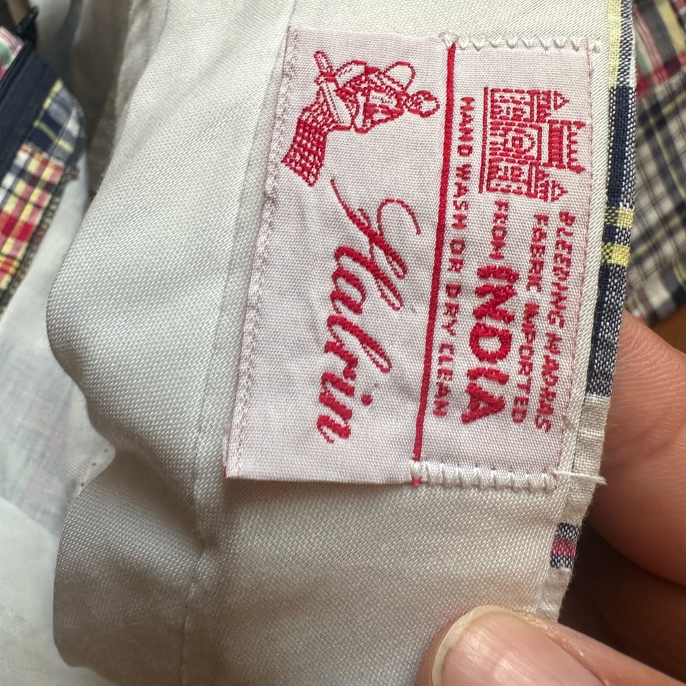 Men's Patchwork Plaid Pants View 3